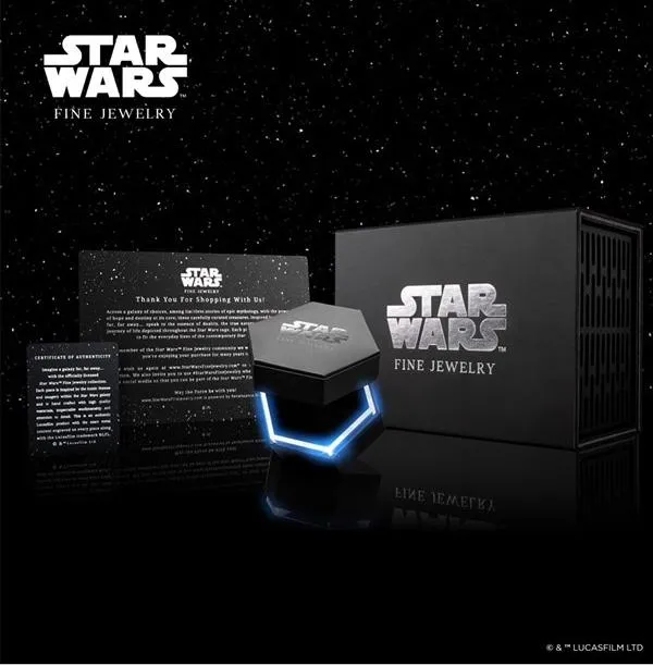 Star Wars™ Fine Jewelry DARK ARMOR WOMEN'S BRACELET 1 CT.TW. Black Diamonds Silver with Black Rhodium