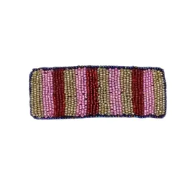 Strié Hand-Beaded Barrette from Haiti
