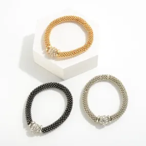 Studded Bead Bracelet