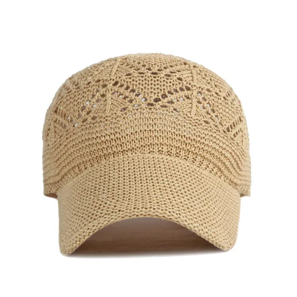 Summer Hollow Breathable Knitting Caps 夏季鏤空透氣針織帽 KCHT2329