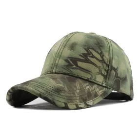Tactical Army Print Baseball Cap