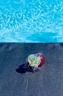 The Glass Cure - 1.50" Dragon Claw Ball Carb Cap (Fits 20MM Bangers) (10g)
