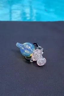 The Glass Cure - 1.50" Dragon Claw Ball Carb Cap (Fits 20MM Bangers) (10g)