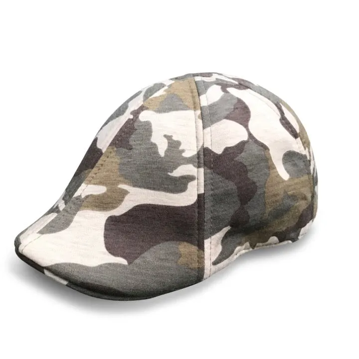 The Responder Boston Scally Cap - Military Camouflage