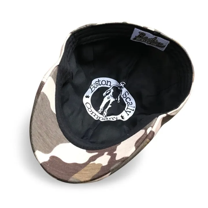 The Responder Boston Scally Cap - Military Camouflage