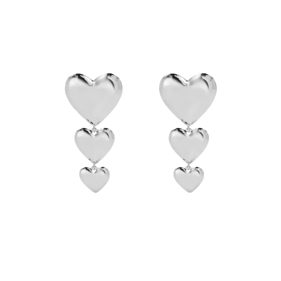 Tori Heart Drop Earring