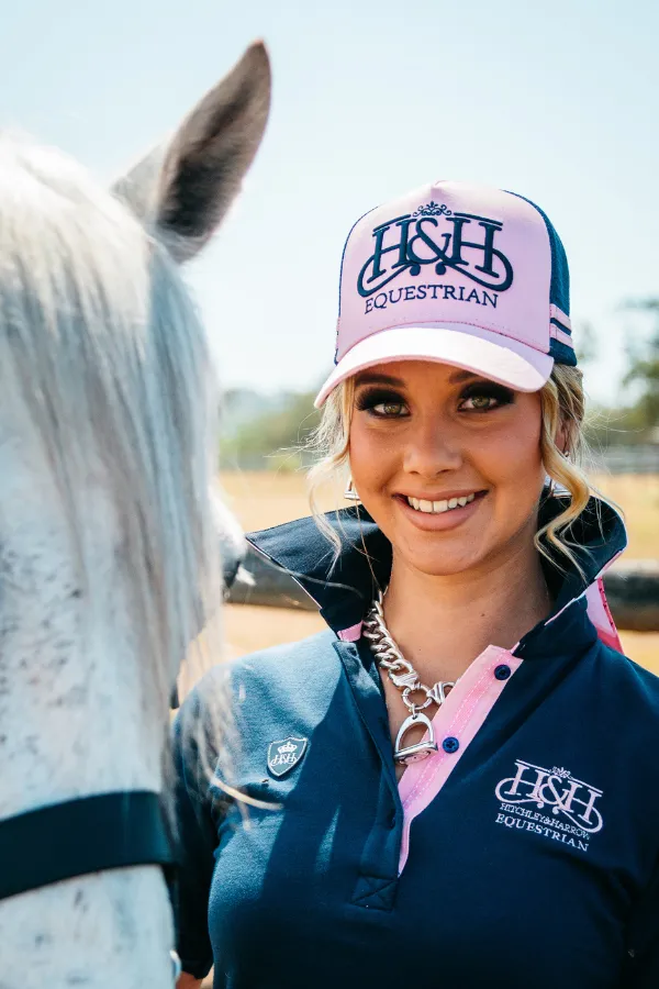 Trucker Cap - EQ Pink and Navy
