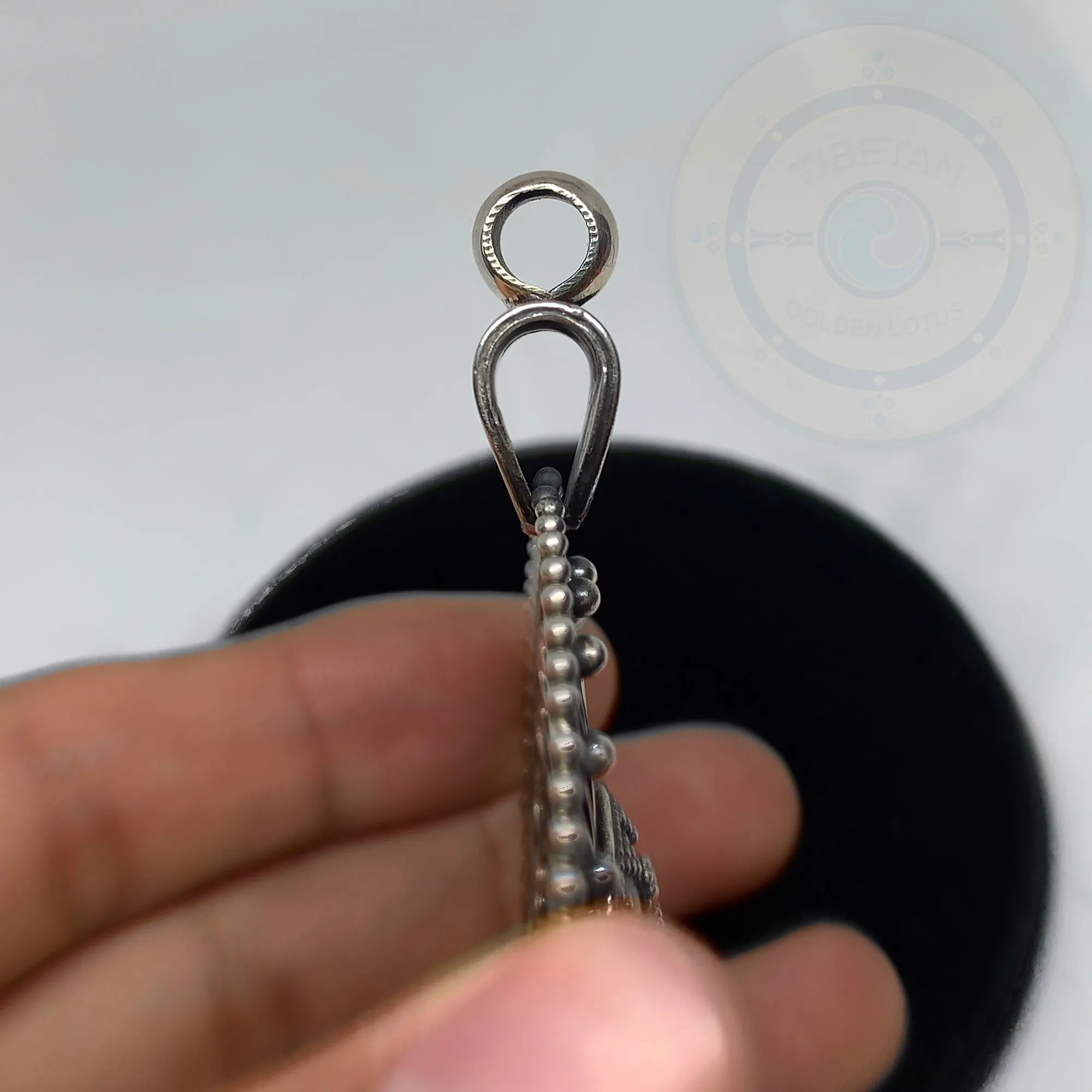 Unique Plain Sterling Silver Pendant