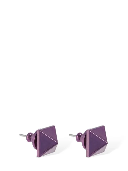 Valentino Garavani   1cm Rockstud earrings 