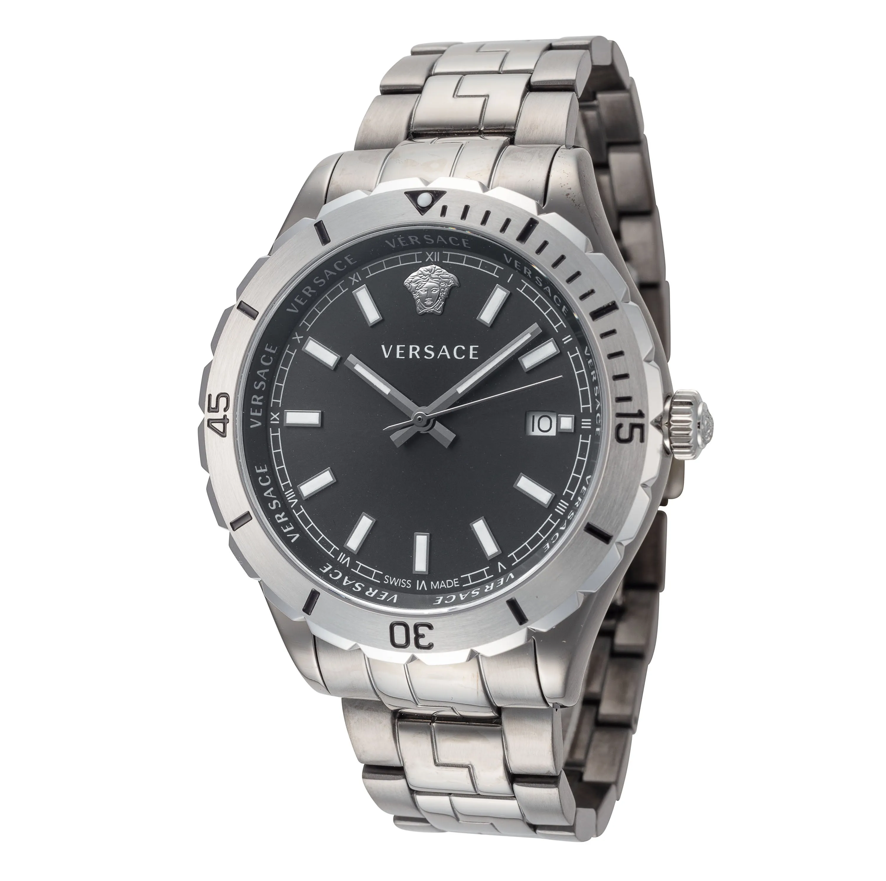 Versace Men's Hellenyium 42mm Quartz Watch VE3A00620