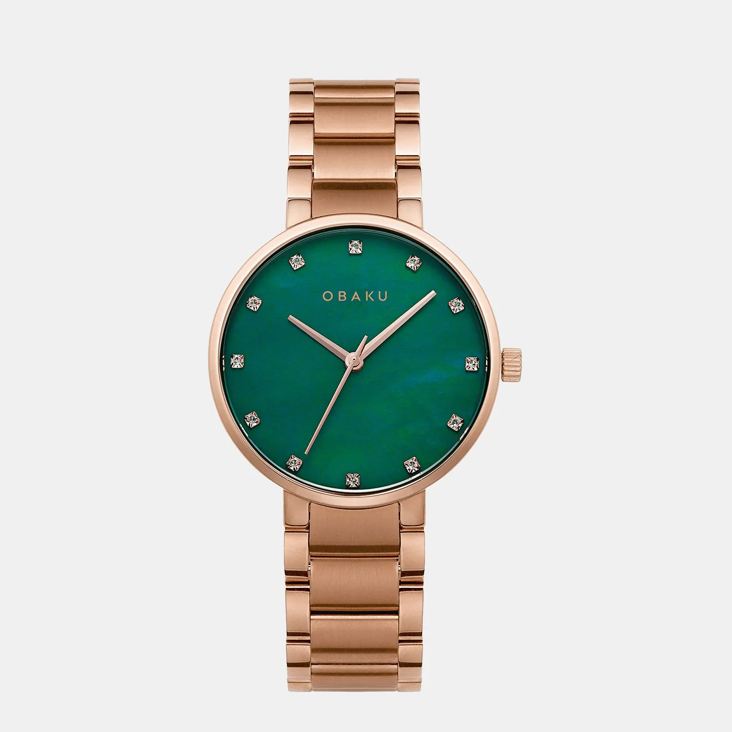 Women Glad Fern Analog Brass Watch V189LXVESV