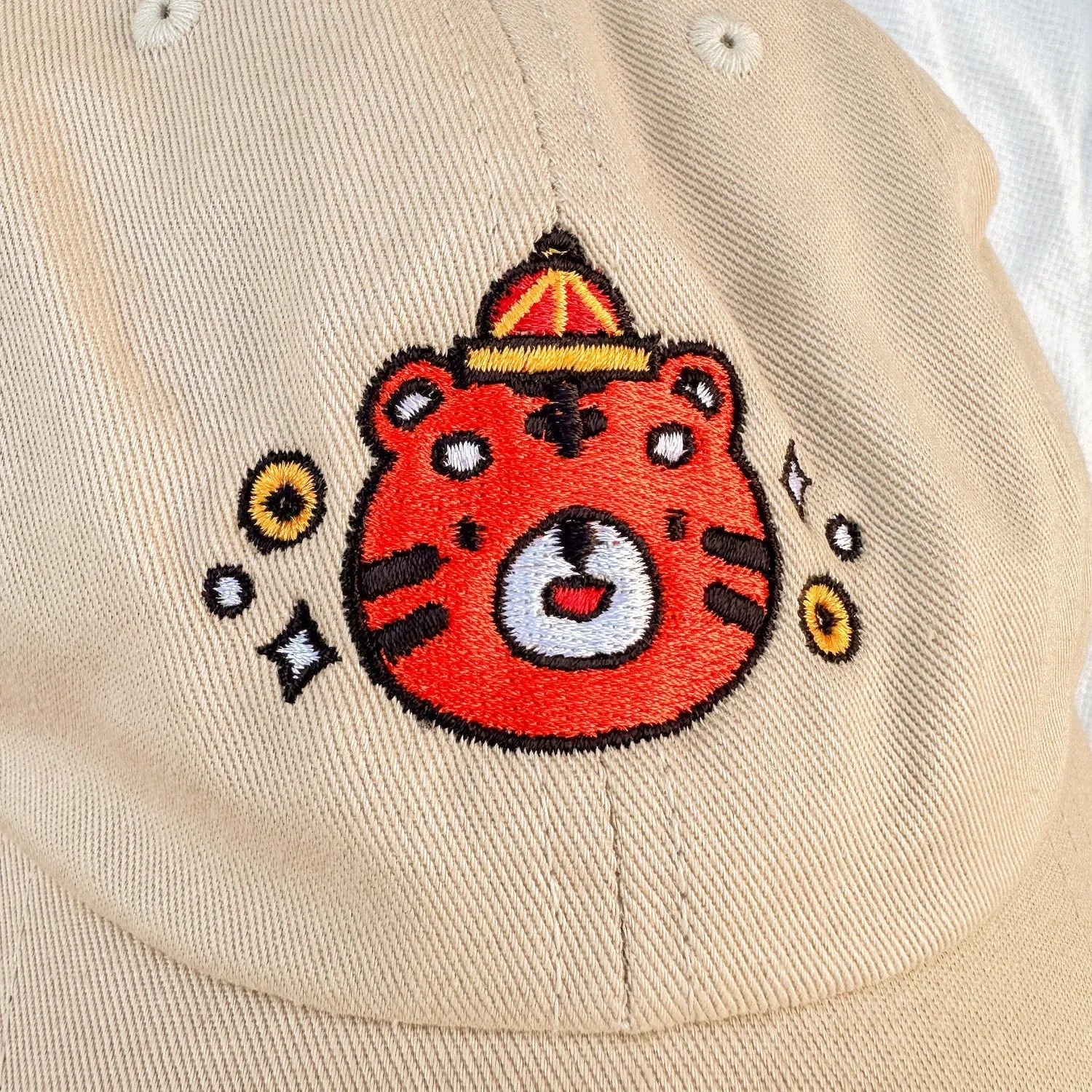 Year of the Tiger Embroidered Cap