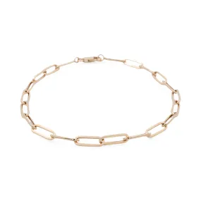 Yellow Gold 14k Women's Fashion Ankle Bracelet