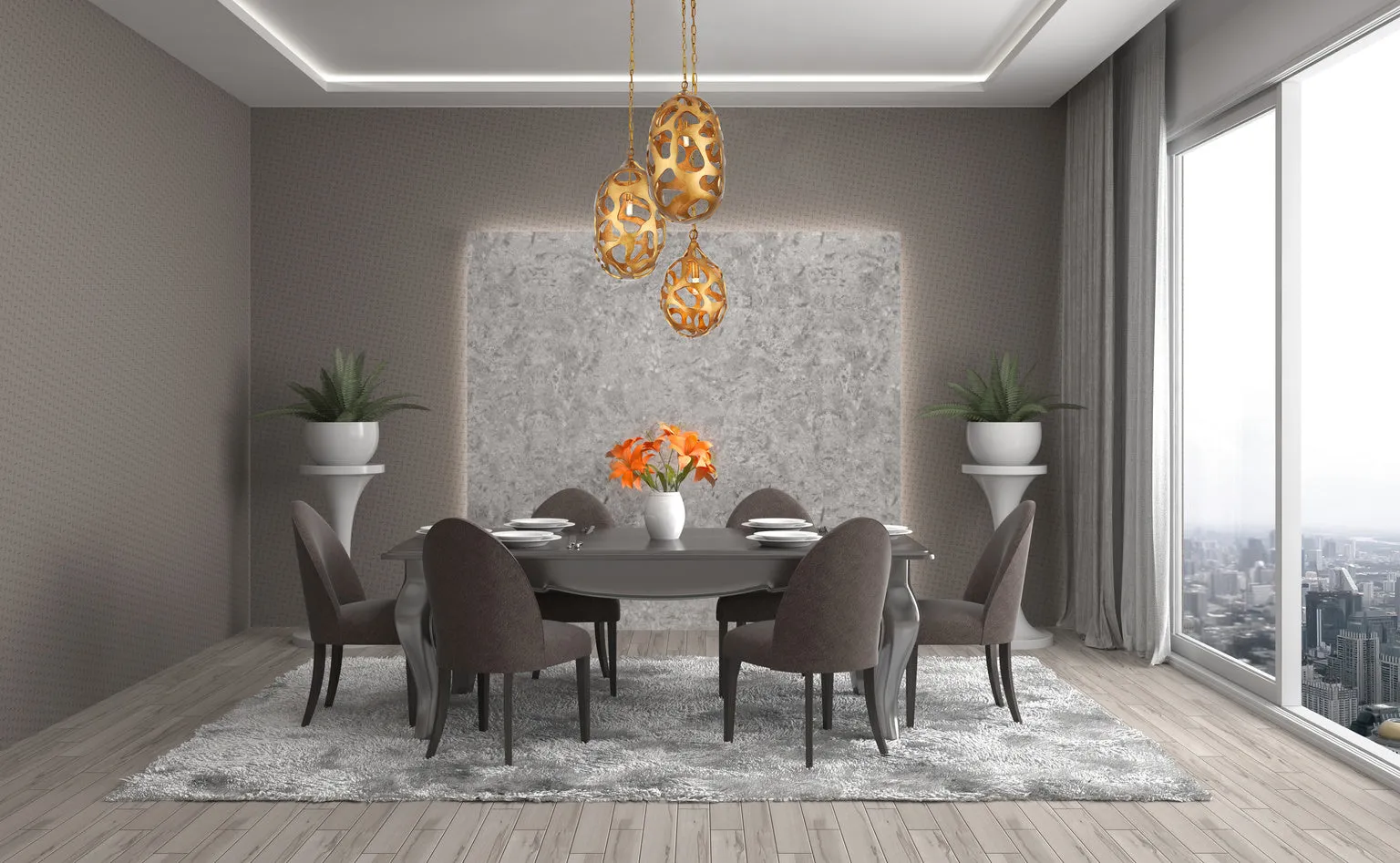 ZC121-1545D14GG - Urban Classic: Bombay 1 light in Gilded Gold  chandelier